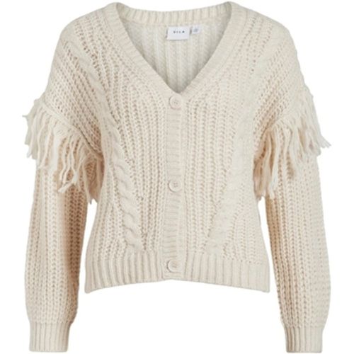 Damenmantel Aksina Cardigan L/S - White Sand - Vila - Modalova