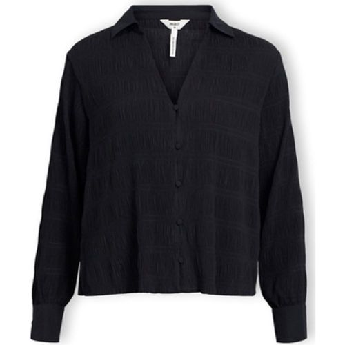 Blusen Stina Shirt L/S - Black - Object - Modalova