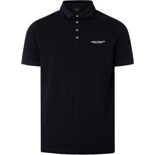 Poloshirt Poloshirt mit Logo auf der Brust - EAX - Modalova