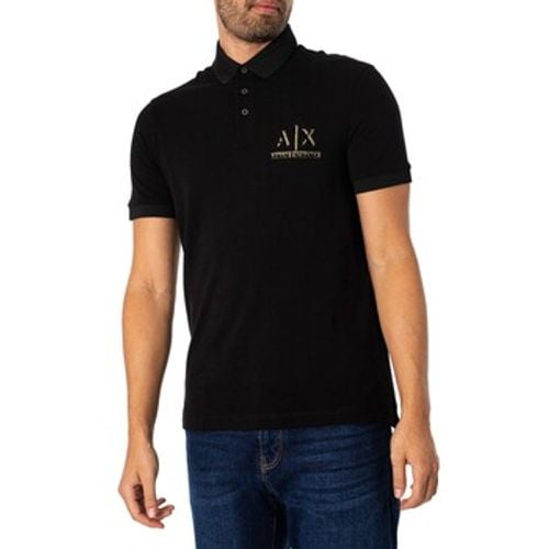 Poloshirt Poloshirt mit Logo auf der Brust - EAX - Modalova