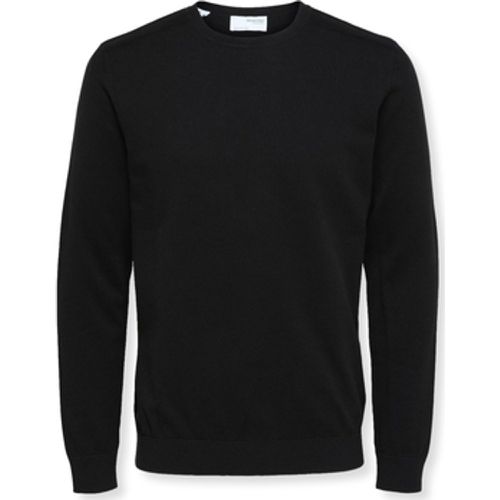 Pullover Noos Berg Crew Knit - Black - Selected - Modalova