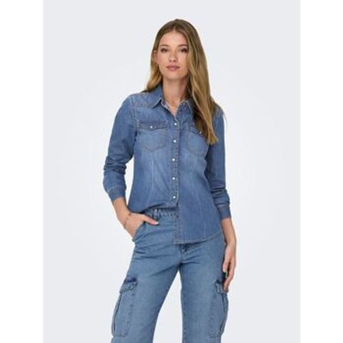 Blusen 15315185 ALEXA-MEDIUM BLUE DENIM - Only - Modalova