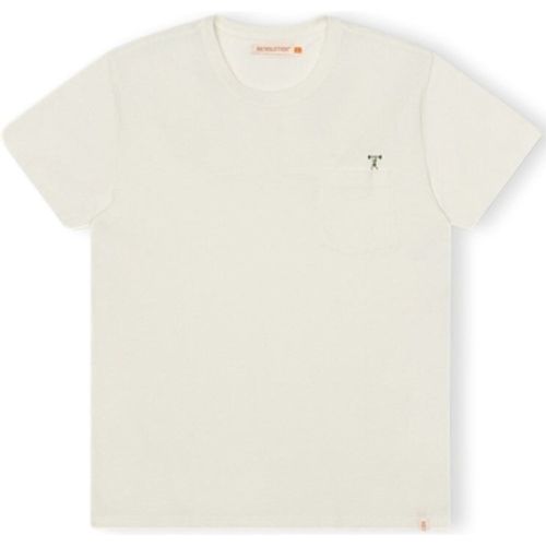 T-Shirts & Poloshirts T-Shirt Regular 1341 WEI - Off-White - Revolution - Modalova