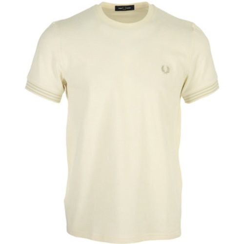 Fred Perry T-Shirt Stripped Cuff - Fred Perry - Modalova