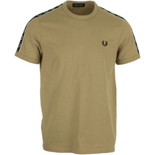 T-Shirt Contrast Taped Ringer T-Shirt - Fred Perry - Modalova
