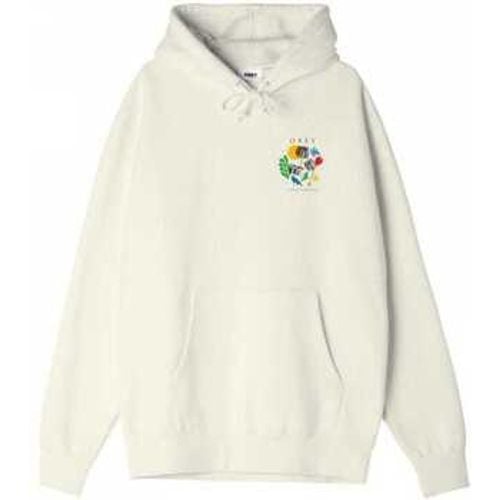 Sweatshirt flowers papers scissors - Obey - Modalova