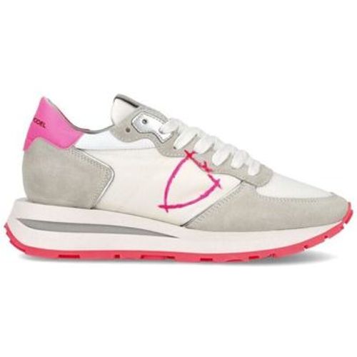 Sneaker TKLD WN04 - TROPEZ HAUTE LOW-NEON BLANC/FUCSIA - Philippe Model - Modalova