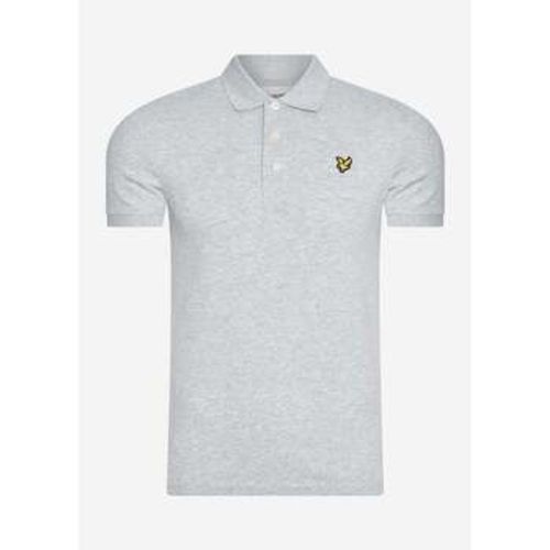 T-Shirts & Poloshirts Plain polo shirt - light grey marl - Lyle & Scott - Modalova