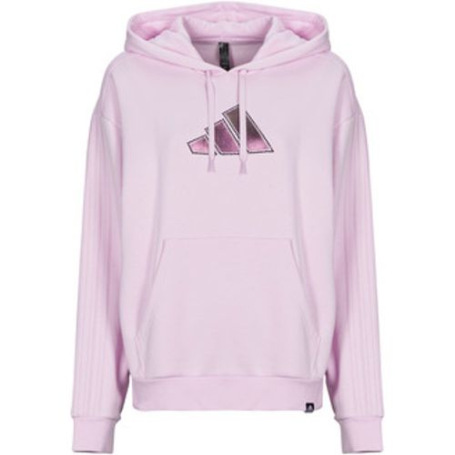 Sweatshirt Holiday Graphic 3-Stripes Oversized Hoodie - Adidas - Modalova