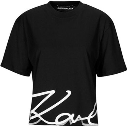 T-Shirt KARL SIGNATURE HEM T-SHIRT - Karl Lagerfeld - Modalova