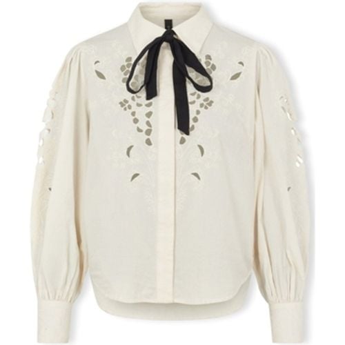 Blusen YAS Garda Shirt L/S - Eggnog - Y.A.S - Modalova