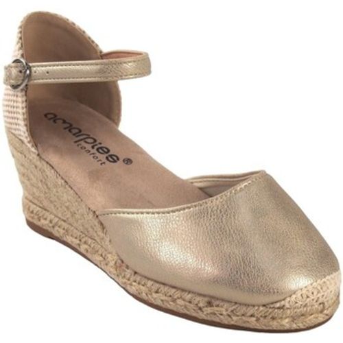 Schuhe Zapato señora 26484 acx oro - Amarpies - Modalova