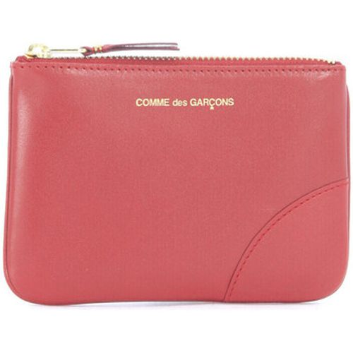 Geldbeutel Clutch Comme des Garçons Wallet in rotem Leder - Comme des Garcons - Modalova