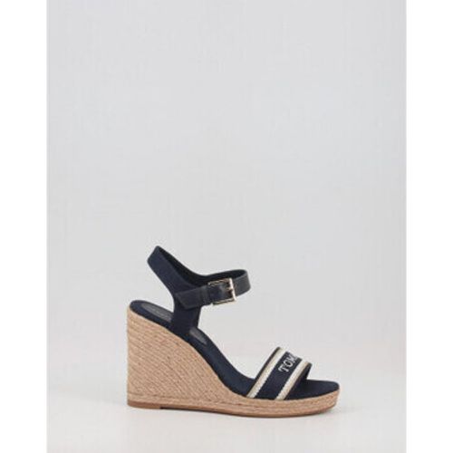 Espadrilles MONO WEBBING HIGH WEDGE SANDAL - Tommy Hilfiger - Modalova