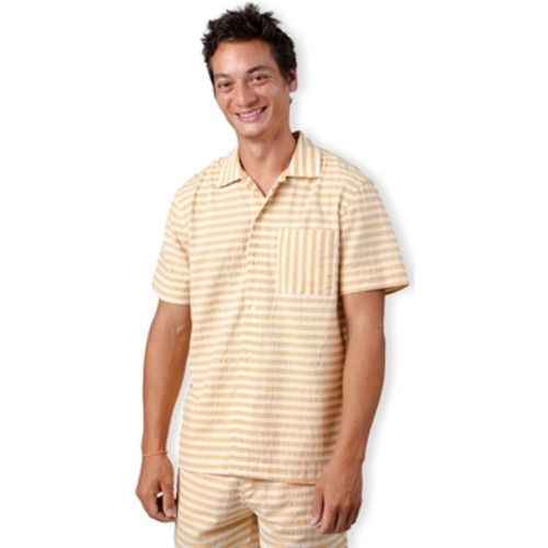 Hemdbluse Stripes Overshirt - Sand - Brava Fabrics - Modalova
