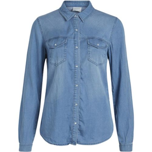 Blusen VIBISTA DENIM-HEMD 14033008 - Vila - Modalova