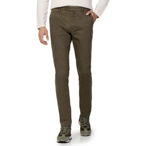 Hosen Firenze - Pantalone Elegante Twill - Fit Slim - Borghese - Modalova