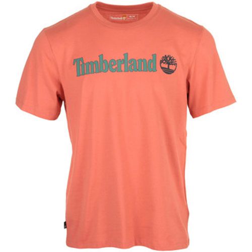 T-Shirt Linear Logo Short Sleeve - Timberland - Modalova