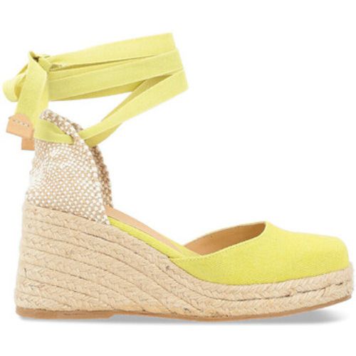 Damenschuhe Castañer Espadrilles Tina aus lindgrünem Stoff - Castaner - Modalova