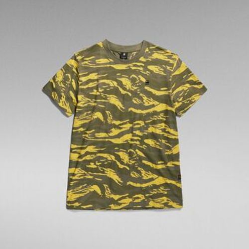 T-Shirts & Poloshirts D24421-C334 TIGER CAMO-G394 LEMON TIGER - G-Star Raw - Modalova