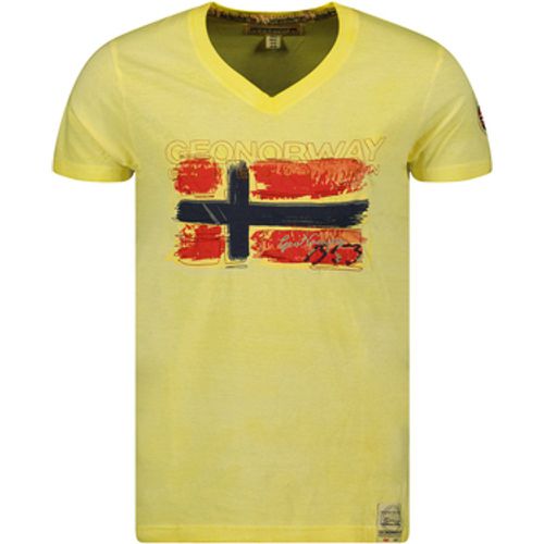 T-Shirt SW1561HGN-LIGHT YELLOW - Geo Norway - Modalova