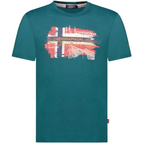 T-Shirt SY1366HGN-GREEN SAPIN - geographical norway - Modalova