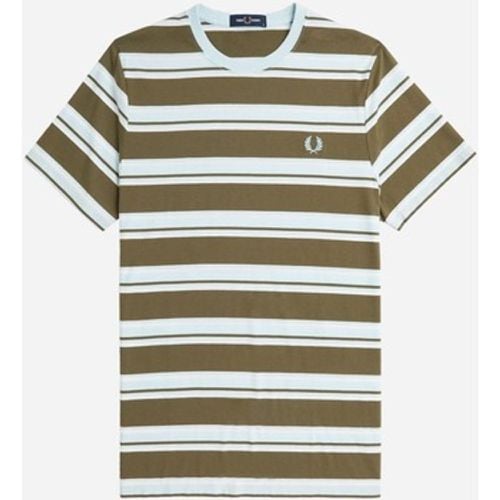 T-Shirts & Poloshirts Stripe t-shirt - ungre snwh lgice - Fred Perry - Modalova