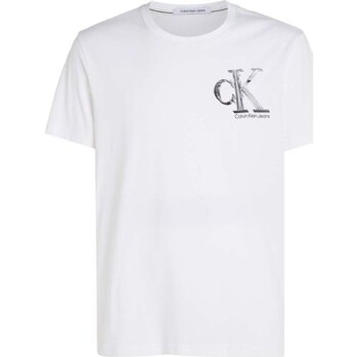 Ck Jeans T-Shirt Meta Monogram Tee - Ck Jeans - Modalova
