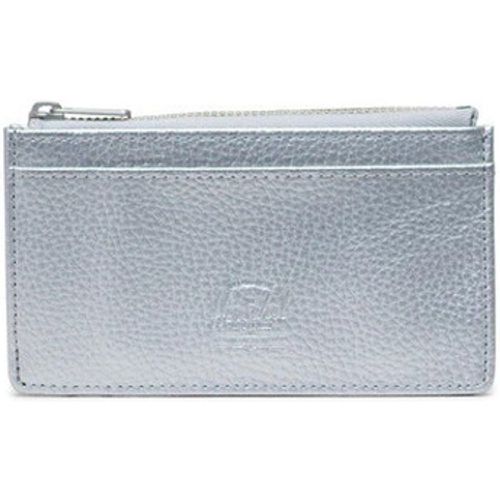 Geldbeutel Oscar Large Cardholder Vegan Leather Silver Metallic - Herschel - Modalova