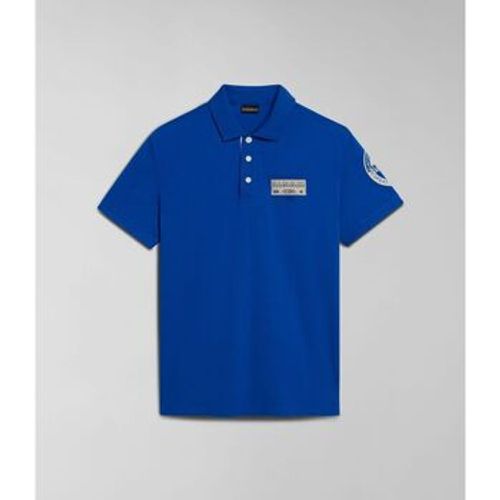 T-Shirts & Poloshirts E-AMUNDSEN NP0A4H6A-B2L BLUE LAPIS - Napapijri - Modalova