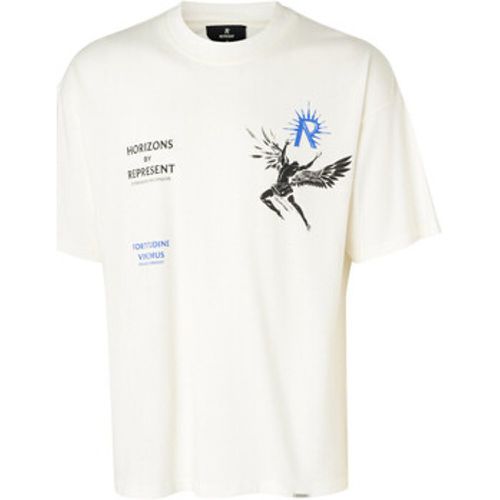 T-Shirts & Poloshirts T-Shirt Ikarus in weißer Baumwolle - Represent - Modalova
