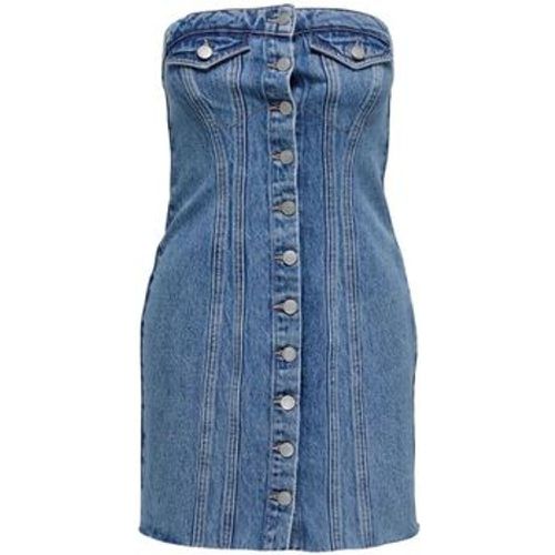 Kleider 15302226 JASMINE-MEDIUM BLUE DENIM - Only - Modalova