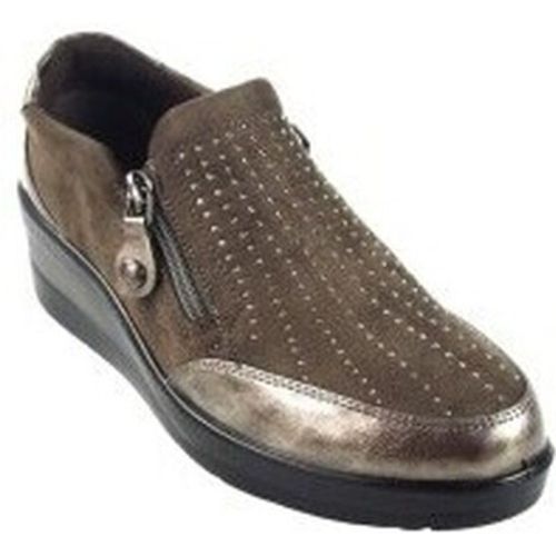 Schuhe Damenschuh 25337 in Taupe - Amarpies - Modalova