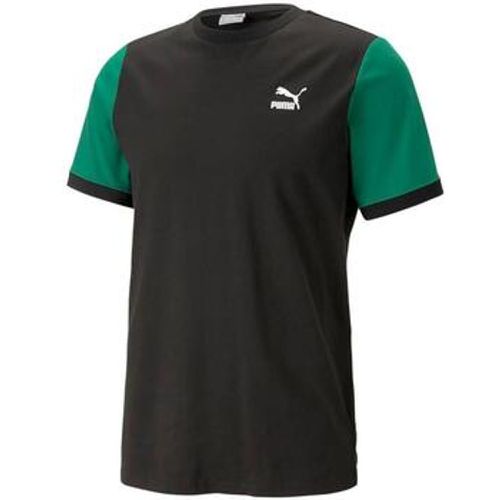 T-Shirt 535617_classics_block_tee_nero - Puma - Modalova