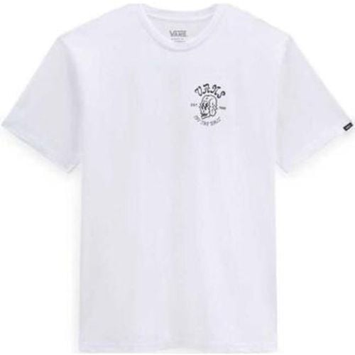 T-Shirt vn00003_shaken_skull_bianco - Vans - Modalova