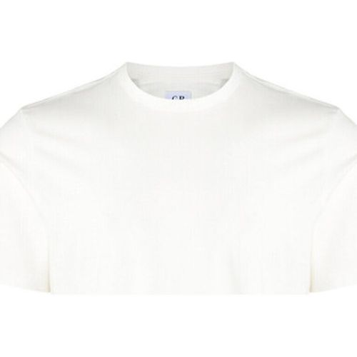 T-Shirts & Poloshirts T-shirt Kropfband aus weißer Baumwolle - C.P. Company - Modalova