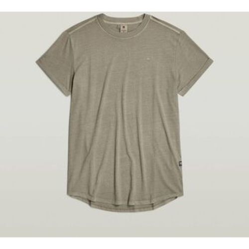 T-Shirts & Poloshirts D16396 2653 LASH GARMENT DYED-G471 ROCK RIDGE - G-Star Raw - Modalova