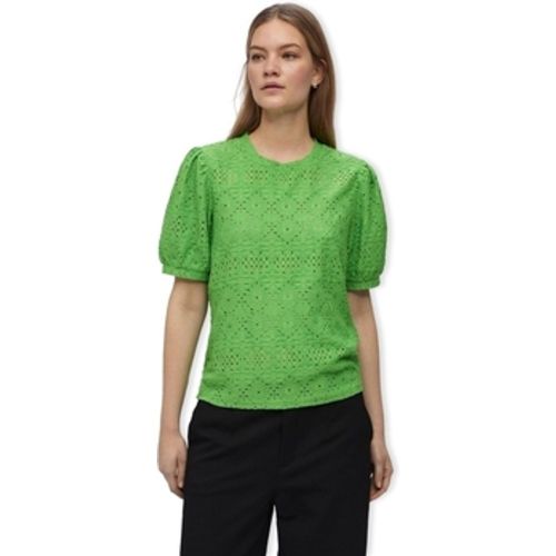 Blusen Noos Top Feodora S/S - Vibrant Green - Object - Modalova