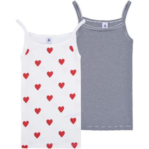 Tank Top LOT X2 DEBARDEUR - Petit Bateau - Modalova