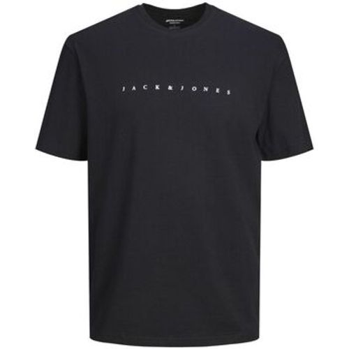 T-Shirts & Poloshirts 12243625 STAR-BLACK - jack & jones - Modalova