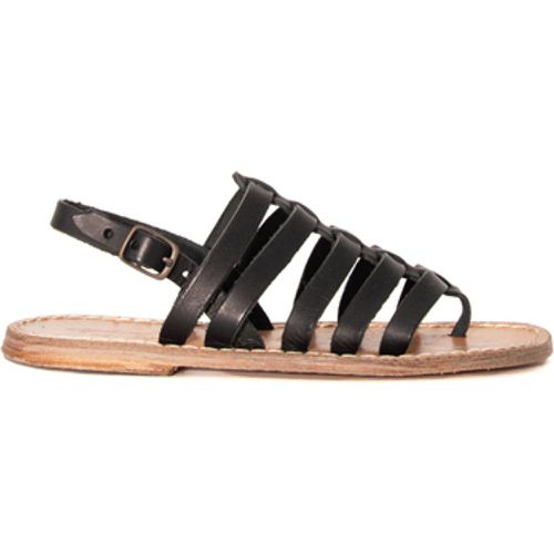 Sandalen GIANLUCA 576FT RAGNETTO NERO - Gianluca - L'artigiano Del Cuoio - Modalova