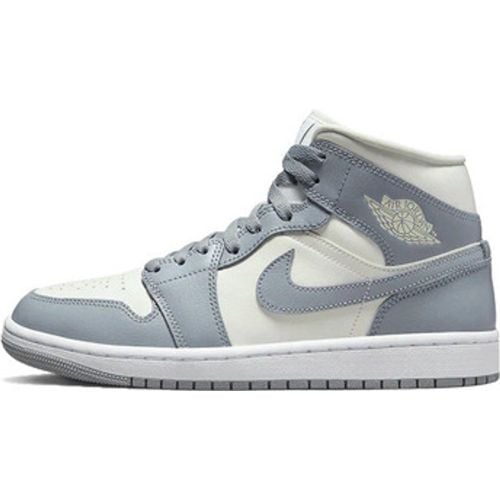 Sneaker Air Jordan 1 Mid Grey Sail - Nike - Modalova