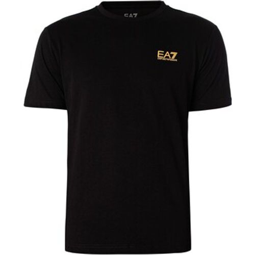 T-Shirt Brust-Logo T-Shirt - Emporio Armani EA7 - Modalova