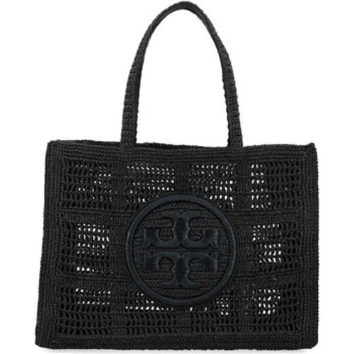Handtasche Einkaufstasche Ella Large aus schwarzem - TORY BURCH - Modalova
