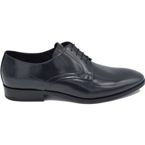 Halbschuhe DERBY ELEGANTE UOMO IN PELLE LUCIDA - Rossi - Modalova