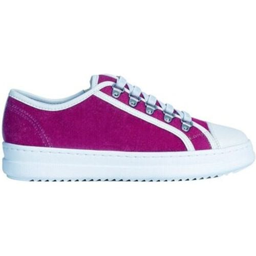 Sneaker SNEAKER D PONTOISE VELLUTO CON ZIP LATERALE - Geox - Modalova