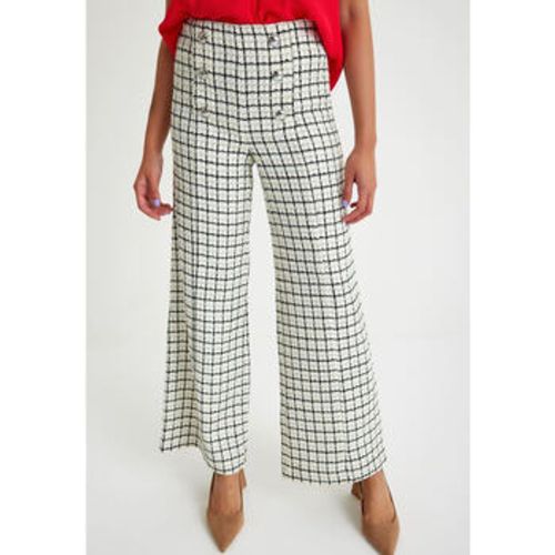 Hosen Plaid Side Hidden Zippered Trousers - Just Like You - Modalova