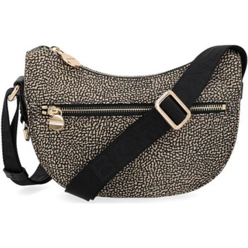 Umhängetaschen Tasche Hobo Luna mini aus recyceltem Stoff - Borbonese - Modalova