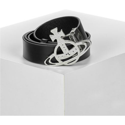 Gürtel LINE ORB BUCKLE BELT/SILVER - Vivienne Westwood - Modalova