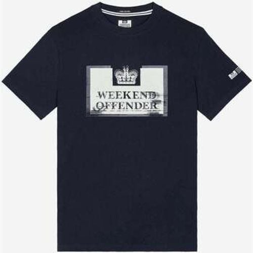 T-Shirts & Poloshirts Bonpensiero - navy - Weekend Offender - Modalova